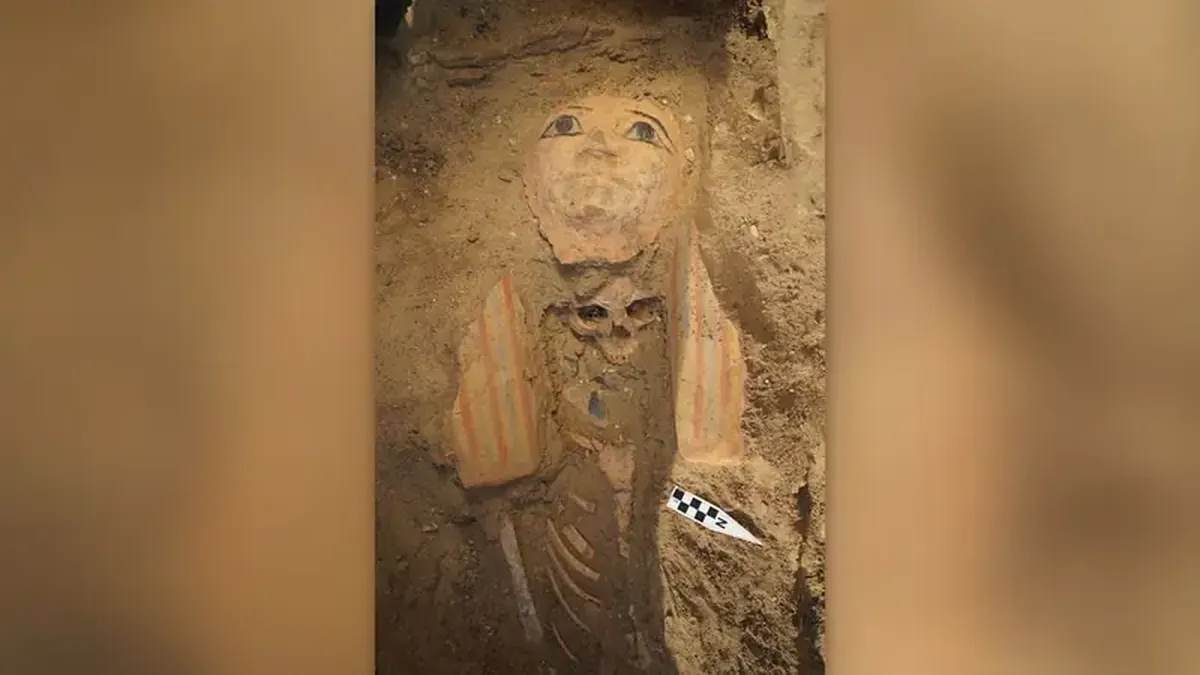 A Roman sarcophagus was discovered in a beach bar in Bulgaria.