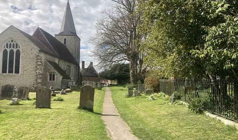 The scholar was searching for the truth about the village in England that is home to the most ghosts.