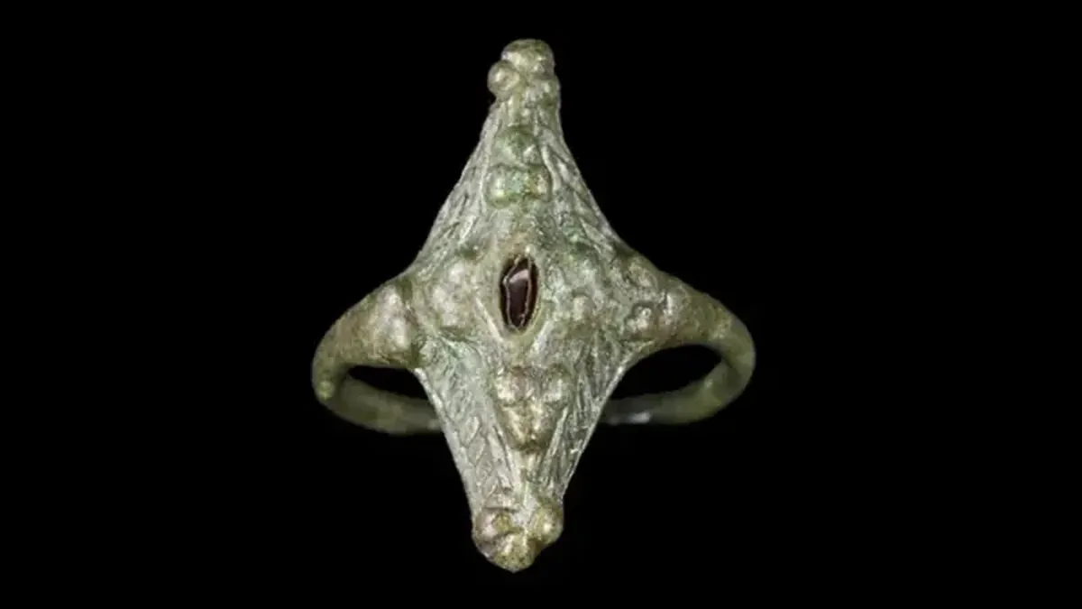 In Scotland, an amateur archaeologist unearthed a rare Pictish ring.