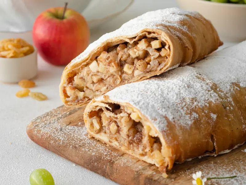 Polish Strudel: Recipe for Apple and Cinnamon Roll