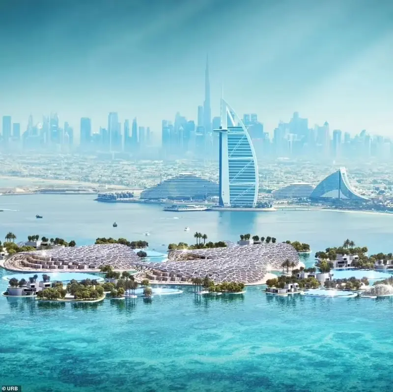 Near Dubai, the world's largest artificial reef will be constructed.