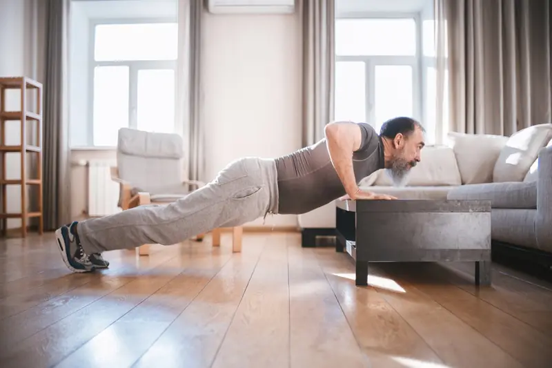 Strength exercises are the best sleep aid for older adults.