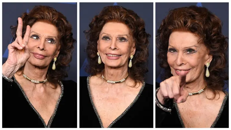 Sophia Loren: “I am still curious about life.”