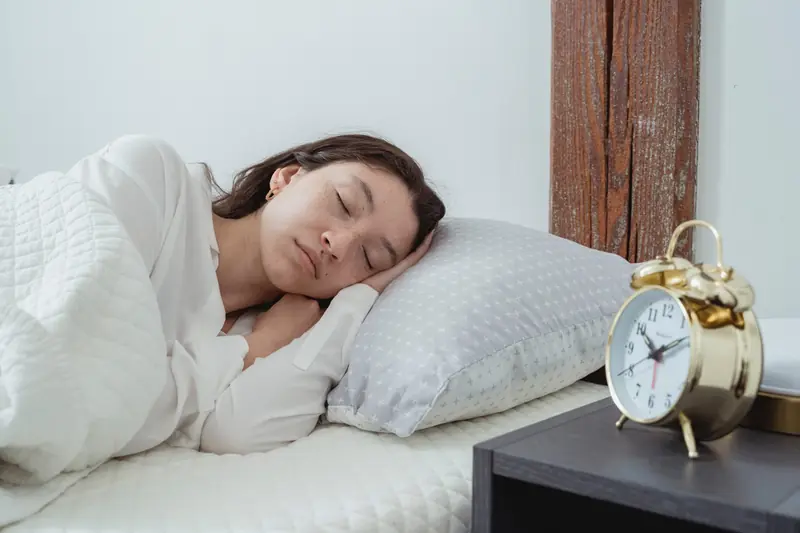 Quality sleep slows down the aging process.