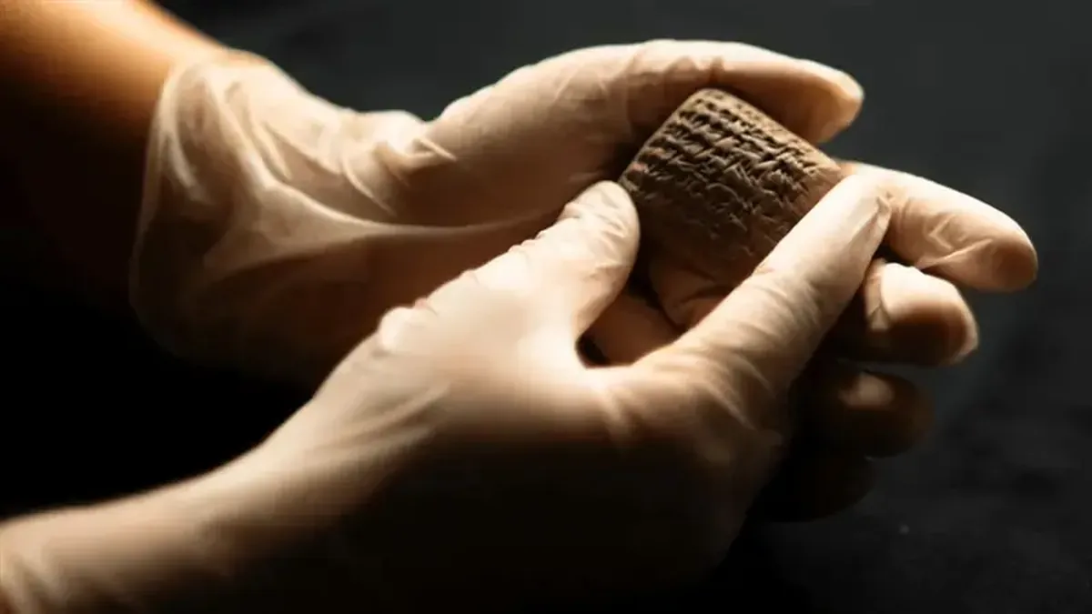 A 3,500-year-old cuneiform tablet has turned out to be an ancient receipt.