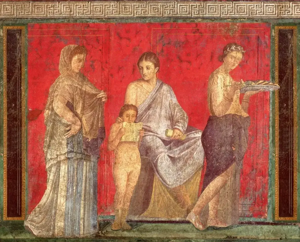 In Pompeii, an ancient fabric dyeing technique has been revived.