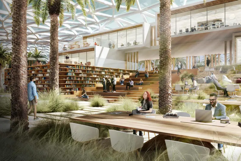 Biofilic Valley: A monumental eco-technology district is set to rise in Dubai.