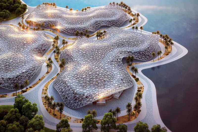 Biofilic Valley: A monumental eco-technology district is set to rise in Dubai.