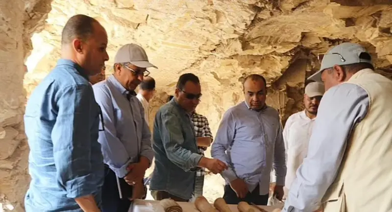 Three unknown tombs dating back 3,500 years have been discovered in Egypt.