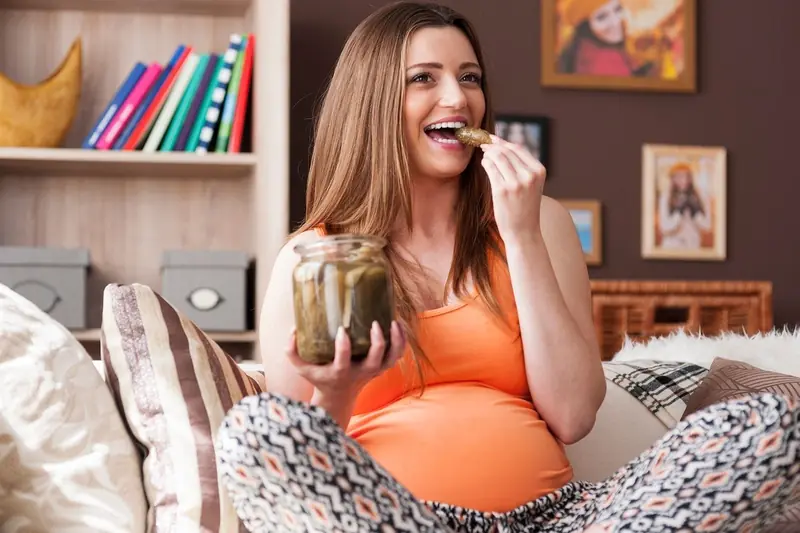 A pregnant woman's diet influences the facial features of her future child.