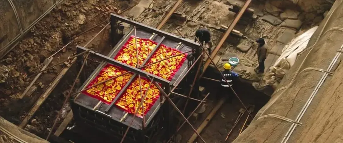 Breaking news: A massive tomb filled with treasures has been uncovered near the Terracotta Army.