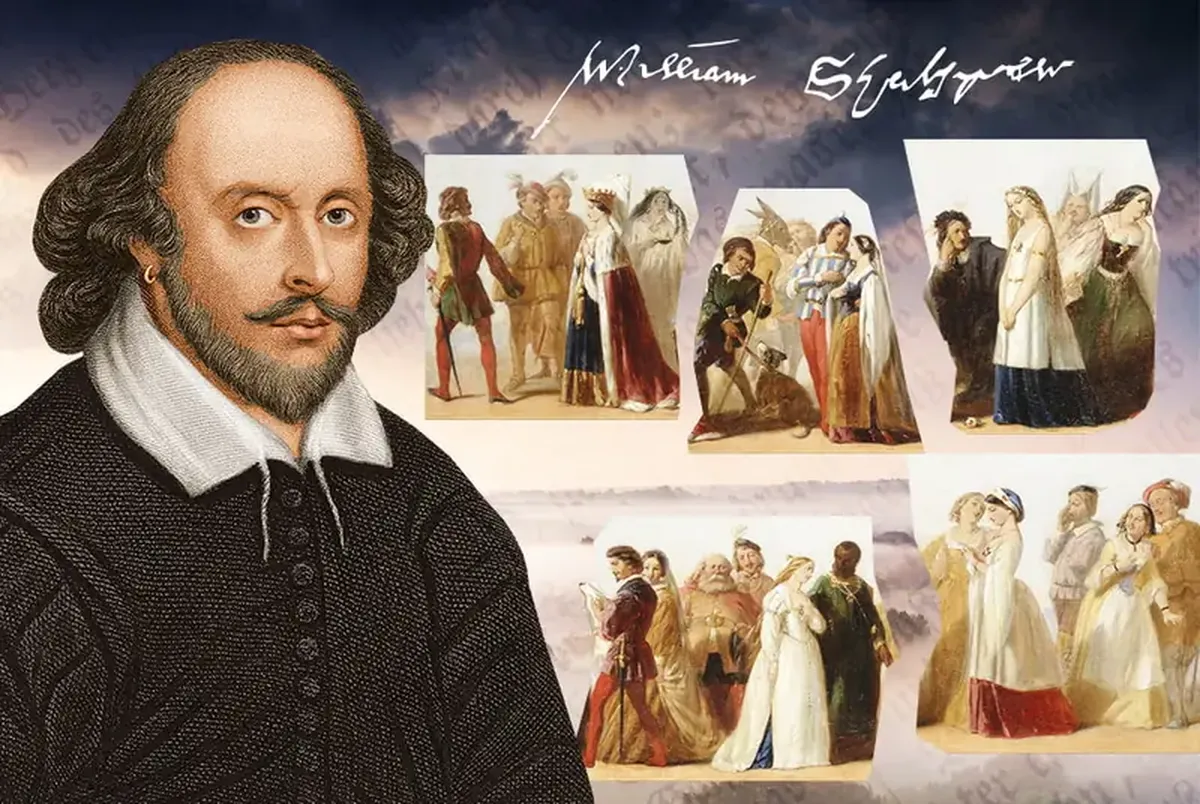The works of Shakespeare are second only to the Bible in terms of the number of copies printed.
