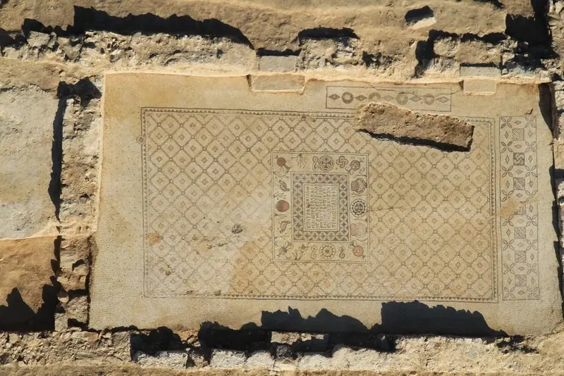 An abandoned Byzantine monastery with a unique mosaic has been discovered in Israel.