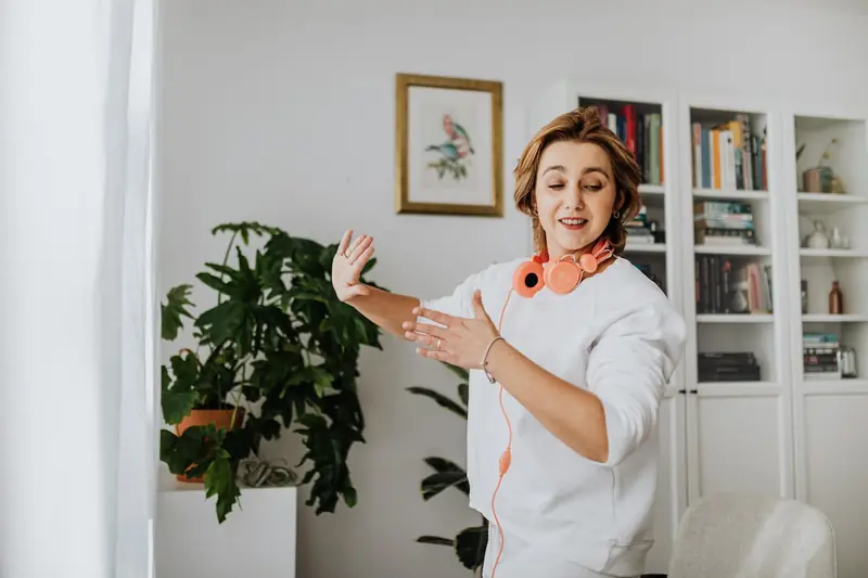 Kitchen dance parties are just as beneficial as exercising.