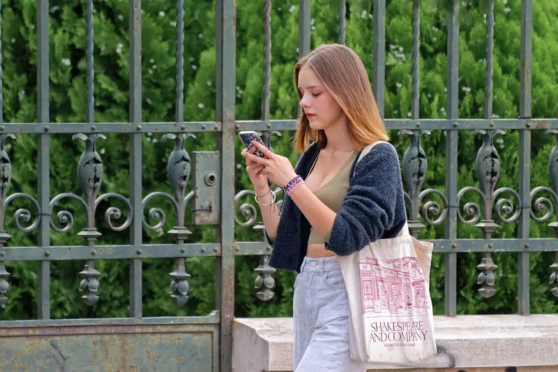 Walking while distracted by a phone is a cause of serious falls.