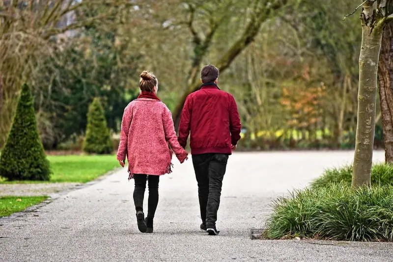 Walking for health: just 4,000 steps a day.