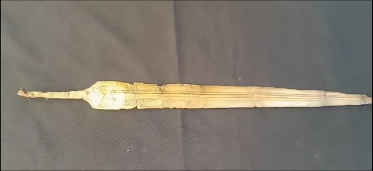 A 3,000-year-old sword has been discovered in Egypt, and it is believed to be linked to Ramses II.