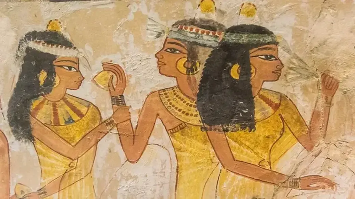 Why did ancient Egyptians wear mysterious cones on their heads?
