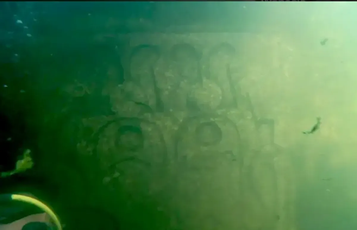 Rock carvings of pharaohs have been discovered in the Aswan Reservoir.