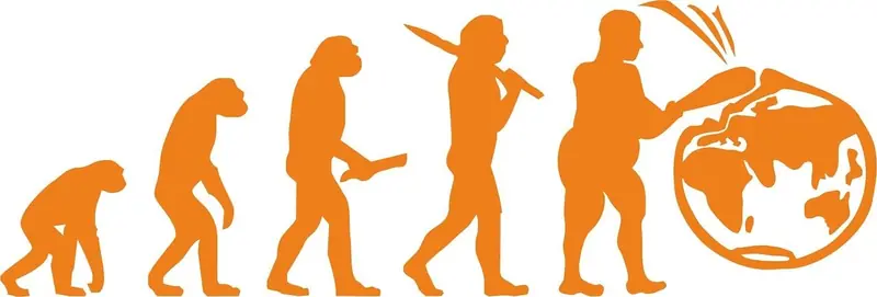 The futurist identified three phases of human evolution. Currently, we are 