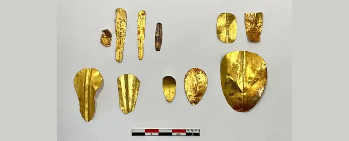 Archaeologists have discovered mummies in Egypt with golden tongues and nails.