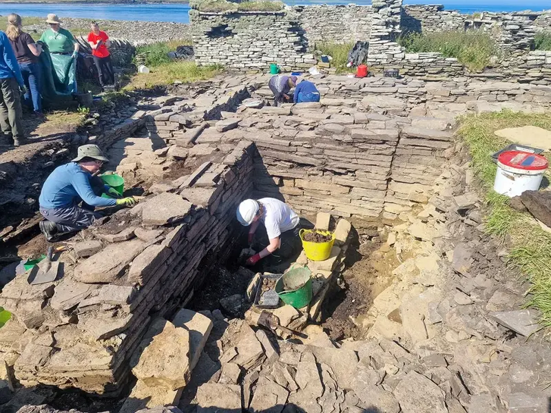 Excavations on the Orkney Islands