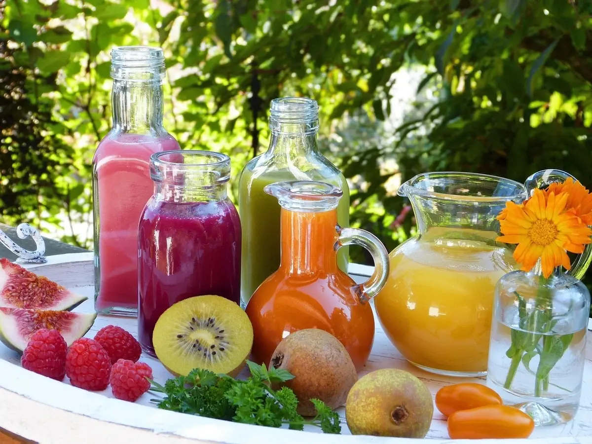 fruits and juices