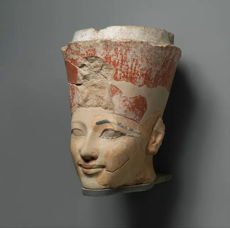 What did the statues of Hatshepsut do to offend the ancient Egyptians?