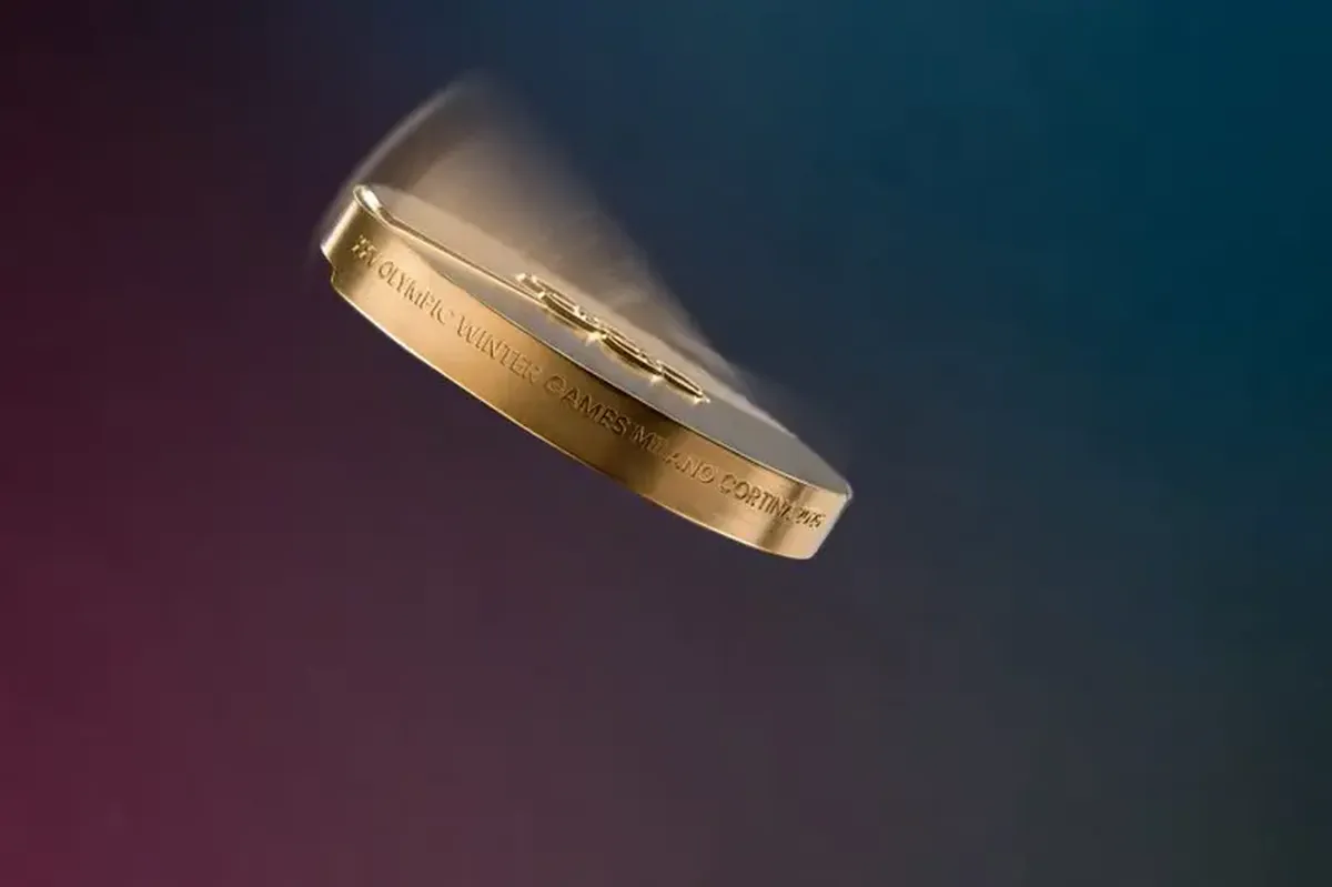 Inspired by the avant-garde: the design of the 2026 Winter Olympic medals was unveiled in Venice.