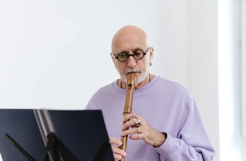 Making music slows down brain aging.