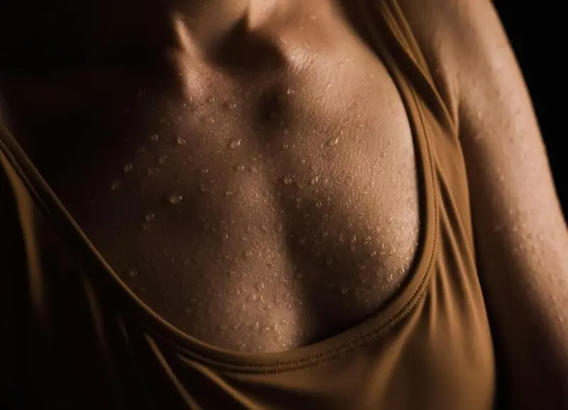 In the heat, we sweat in puddles rather than droplets.