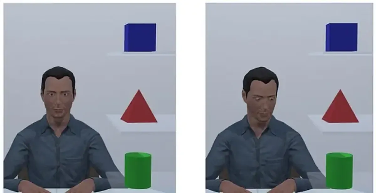 Learning from Mr. Bean: the magical signal of the eyes will help you get what you want.