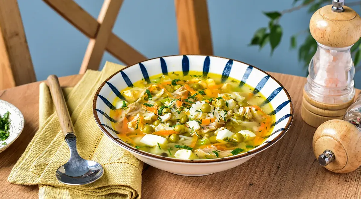 Asian Chicken Soup: Recipe with a Mysterious Ingredient