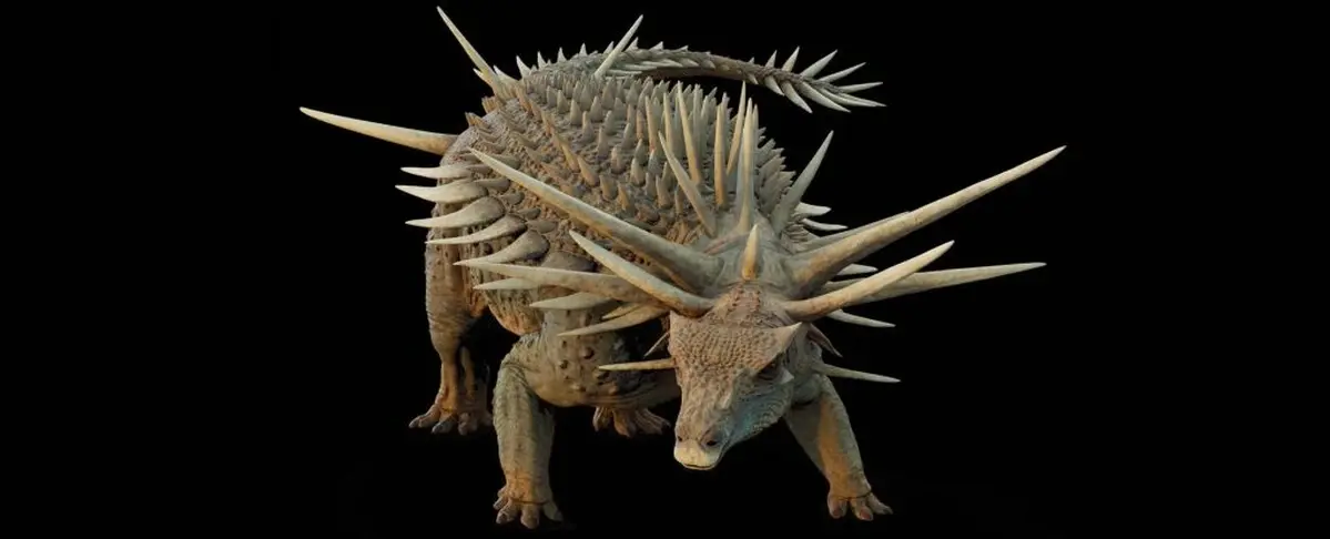 Fierce Armor: Scientists Describe a Dinosaur with the Sharpest Shell and One-Meter Spikes