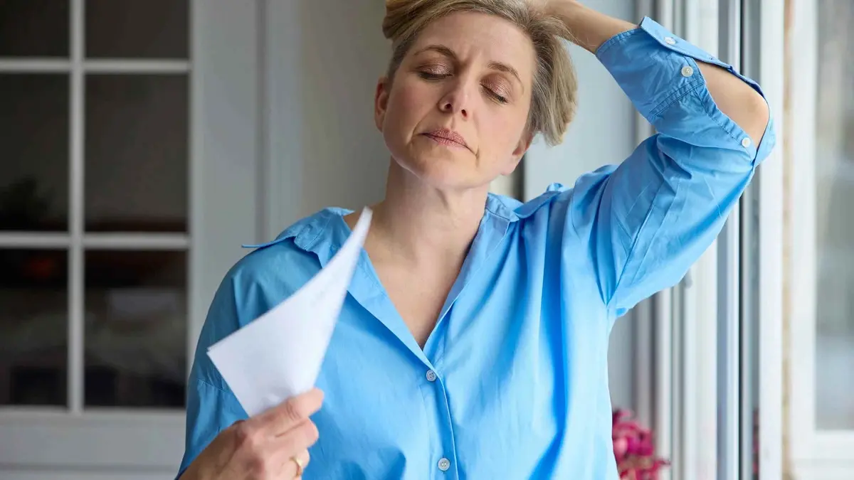 Sweating during menopause