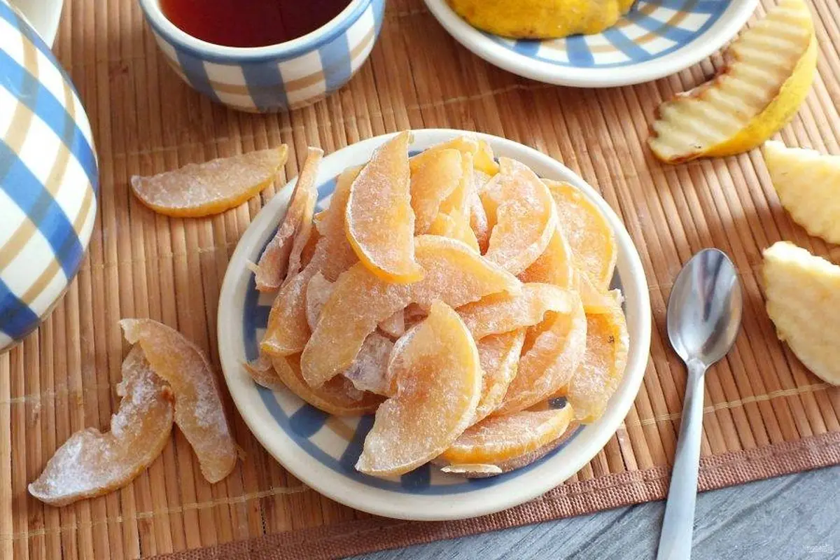 Candied Quince