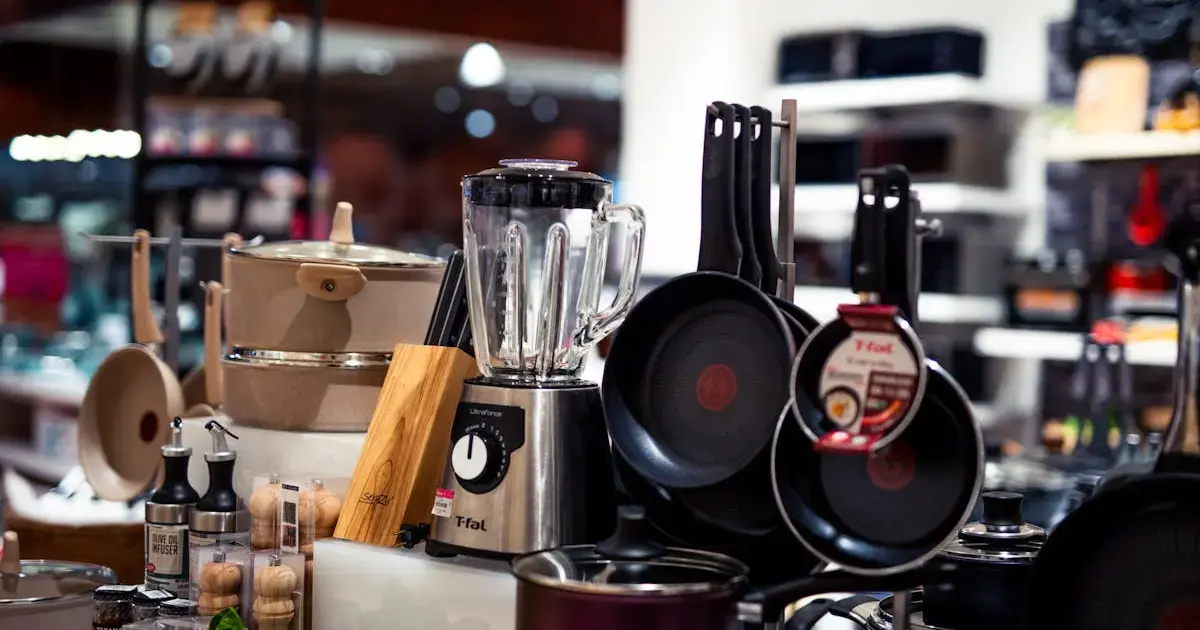 Frying pans with non-stick coating