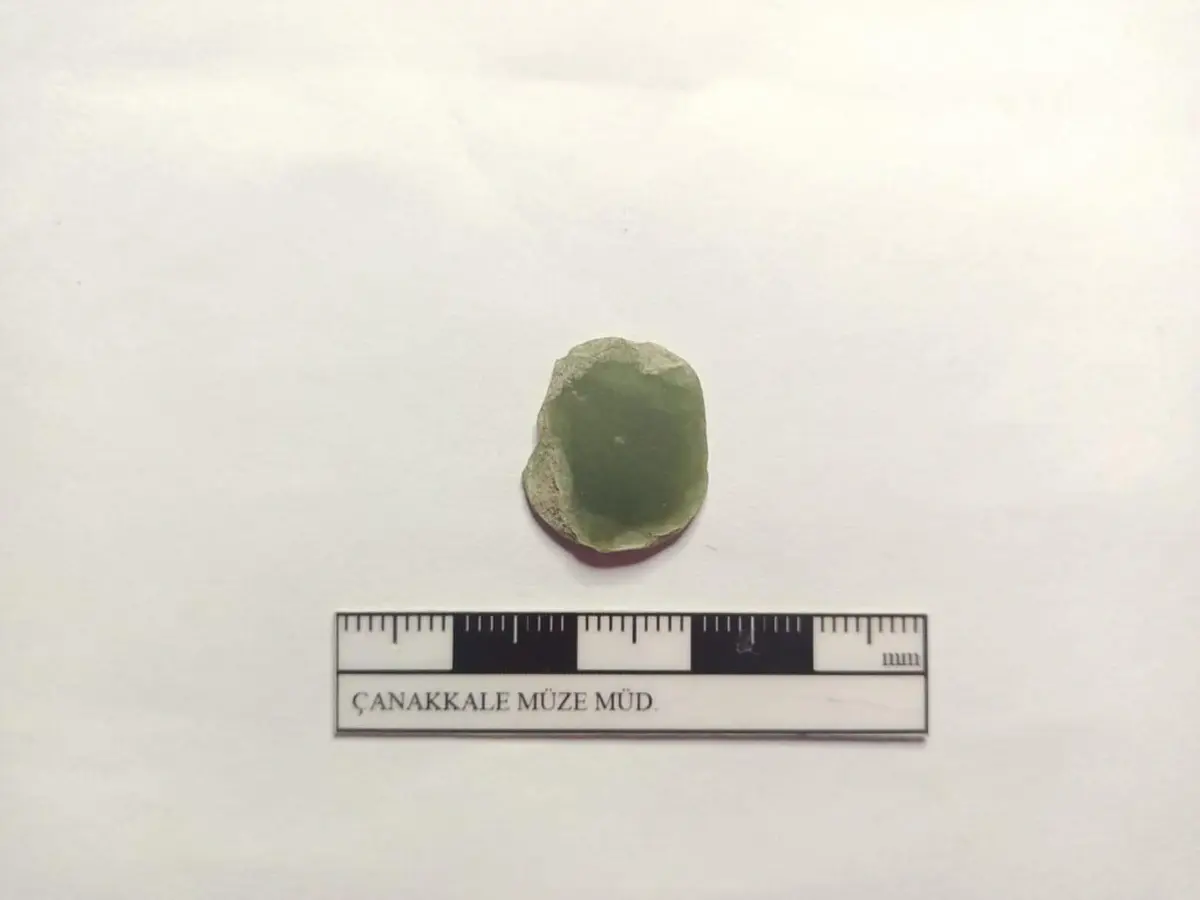 Jade found at the excavation site