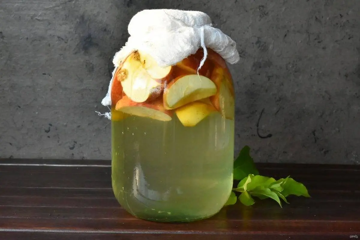Apple Cider in a Jar
