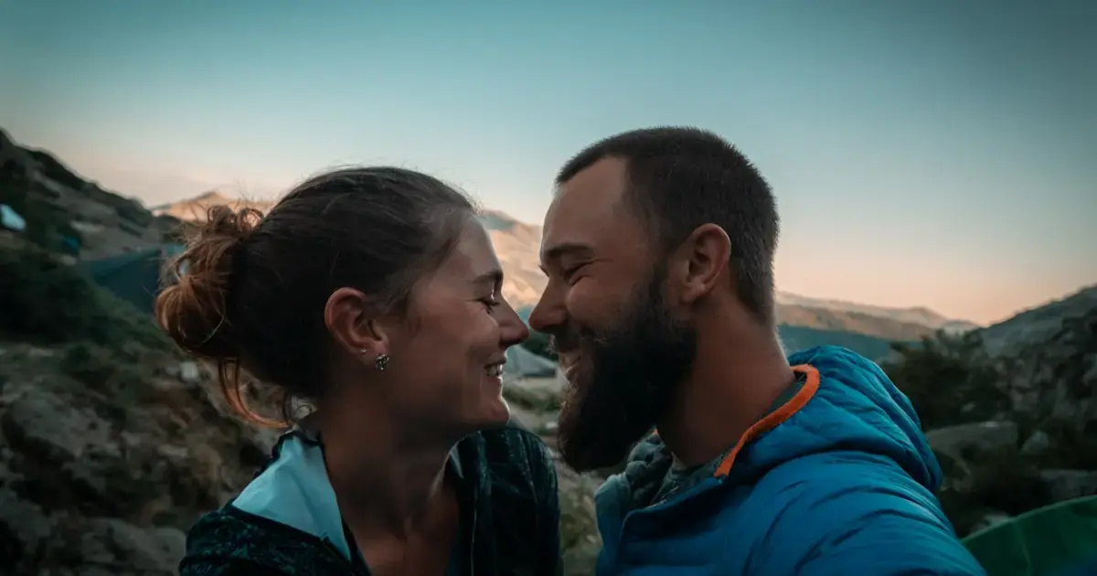 woman with bearded man