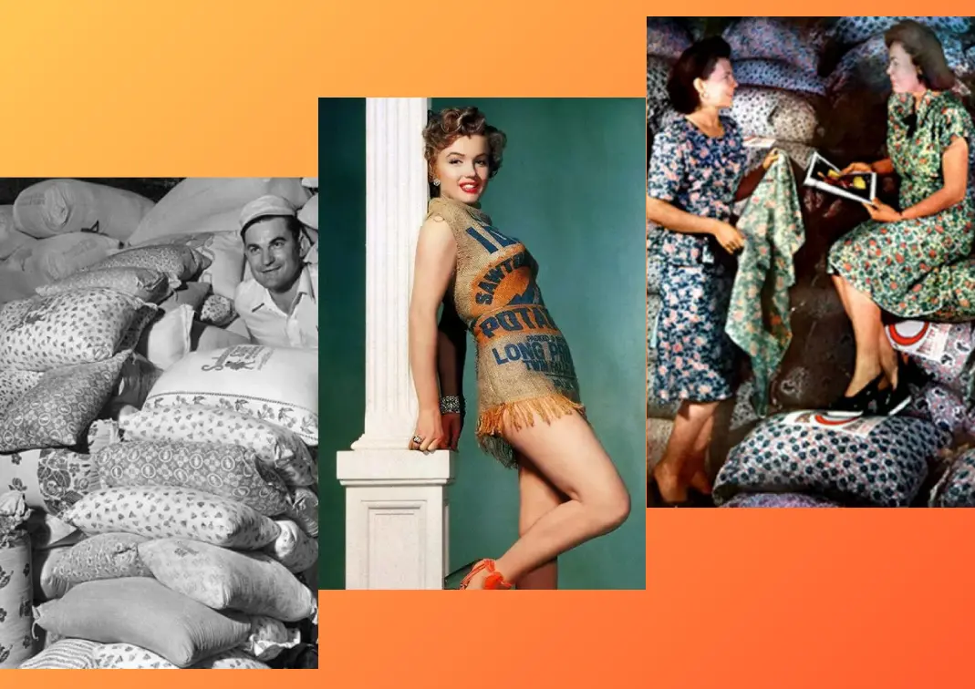 Monroe in a sack