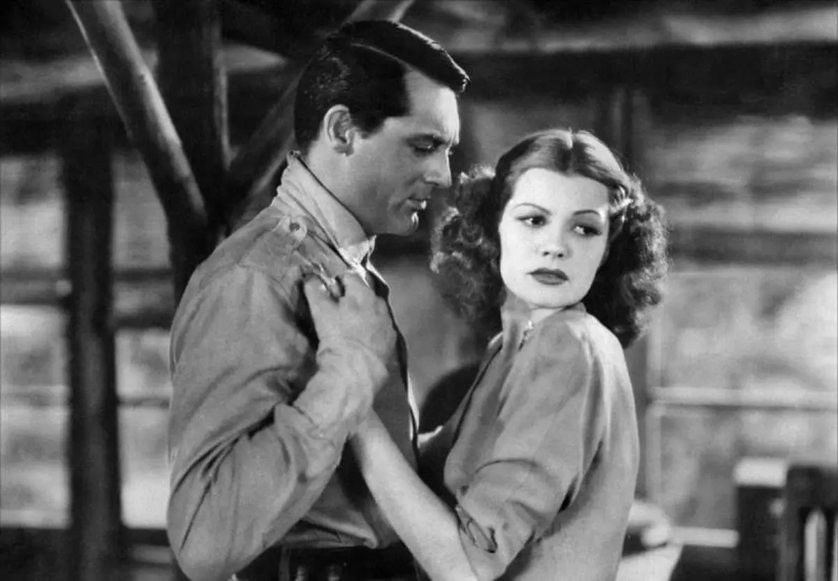 Scene from the film 'Only Angels Have Wings.'