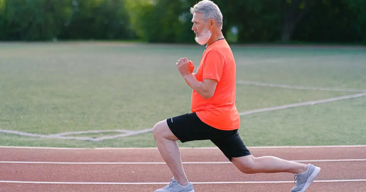 Man exercising
