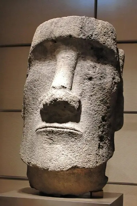 head of the statue