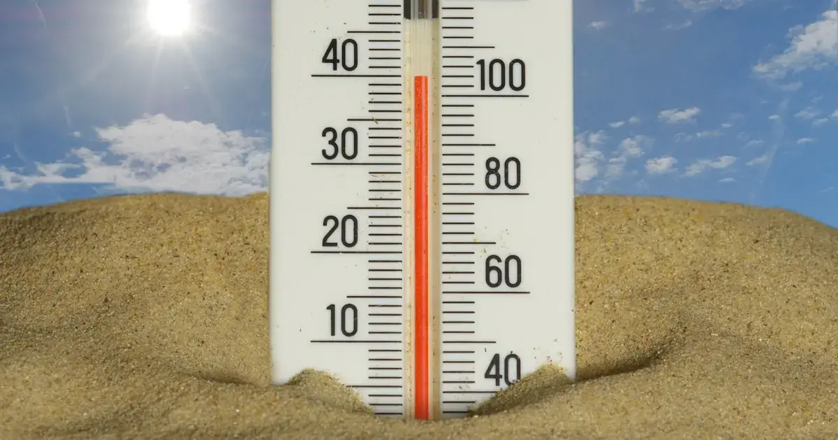 What is the highest temperature a person can withstand and how does climate change relate to it?