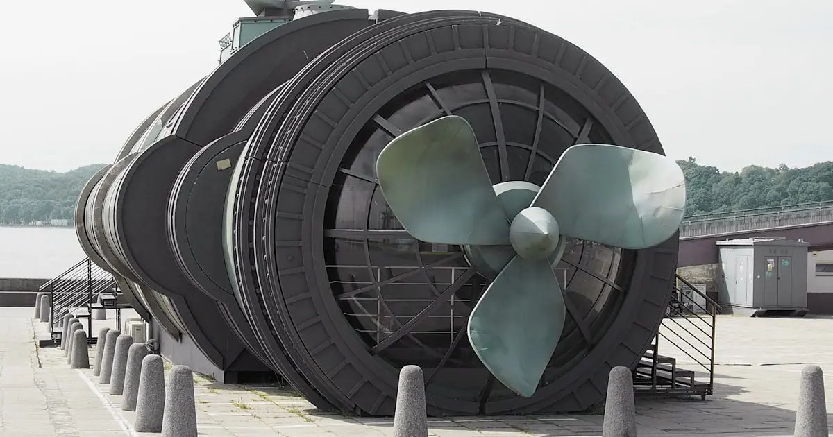 a large metal sculpture