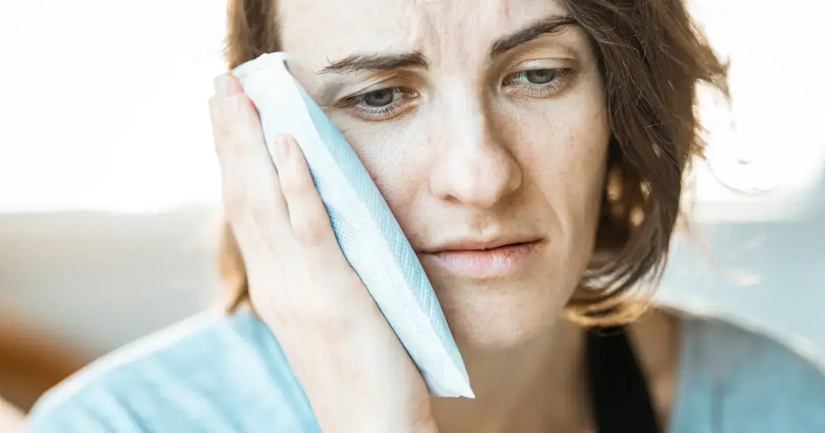 woman with unhealthy teeth