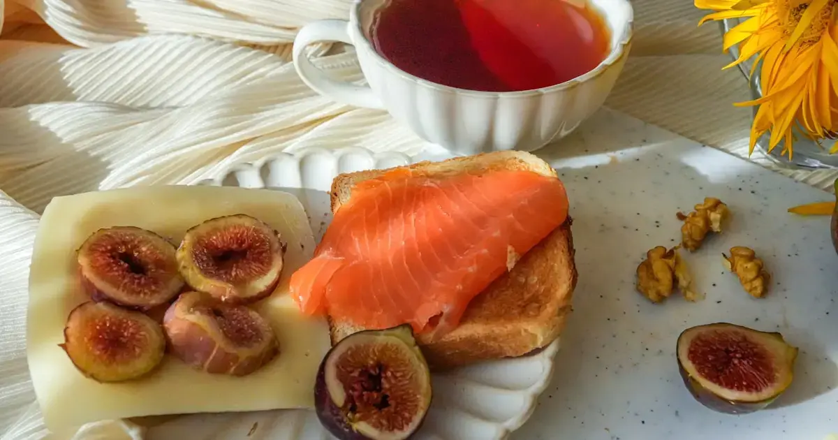 black tea for breakfast