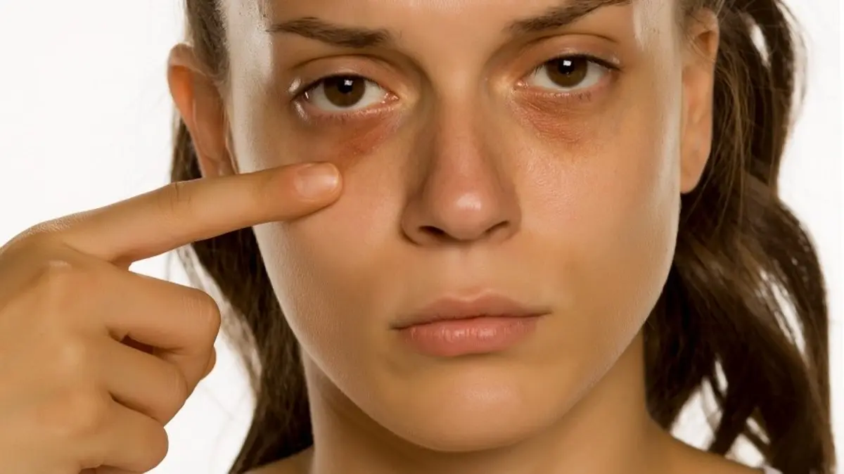 dark circles under the eyes