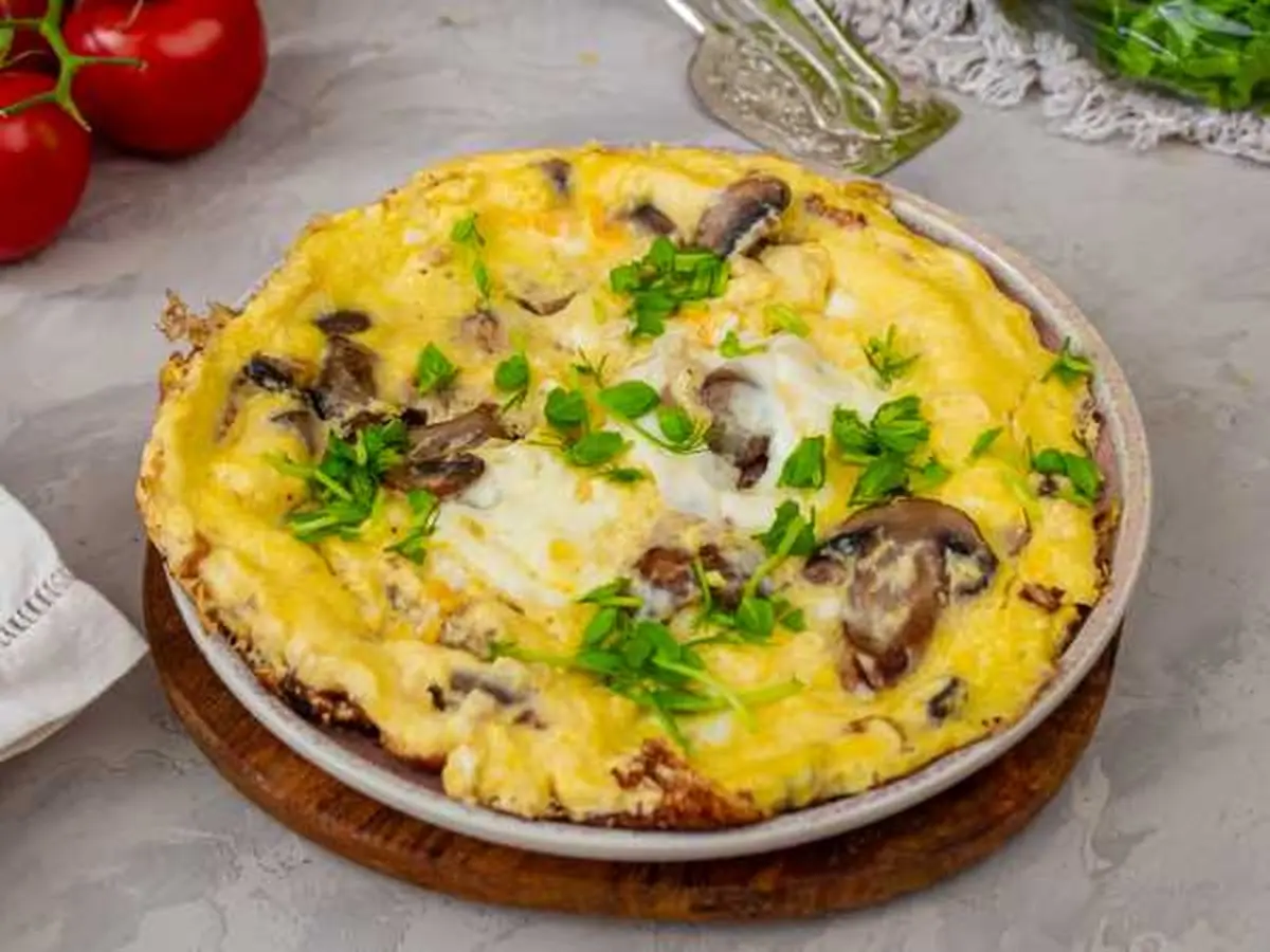 Mushrooms with Eggs